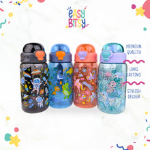 Easybitsy Botol Minum Water Bottle 600ML Anak Laki-laki Perempuan PAUD-SD Astronot, Dino, Mermaid, Unicorn - George Tidak ada merek