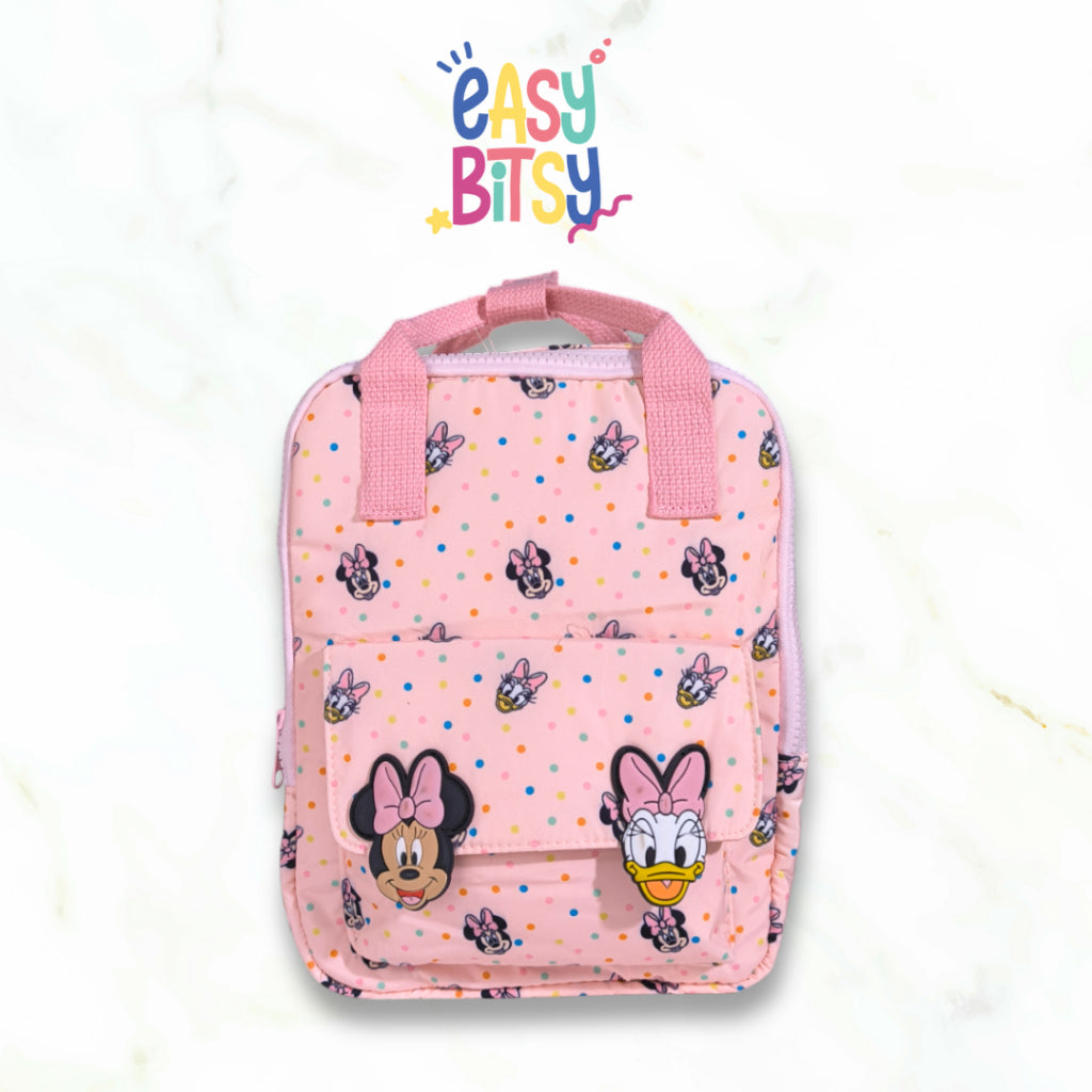 Easy Bitsy Tas Ransel Backpack PAUD-TK Premium Minnie Mouse - ZR Tidak ada merek