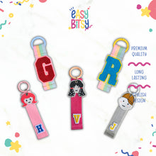 Easybitsy Gantungan Tas Anak | Custom Inisial Anak  | Souvenir Ultah Anak (BISBAN 12CM TIDAK UNTUK TUMBLER) Tidak ada merek