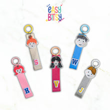 Easybitsy Gantungan Tas Anak | Custom Inisial Anak  | Souvenir Ultah Anak (BISBAN 12CM TIDAK UNTUK TUMBLER) Tidak ada merek