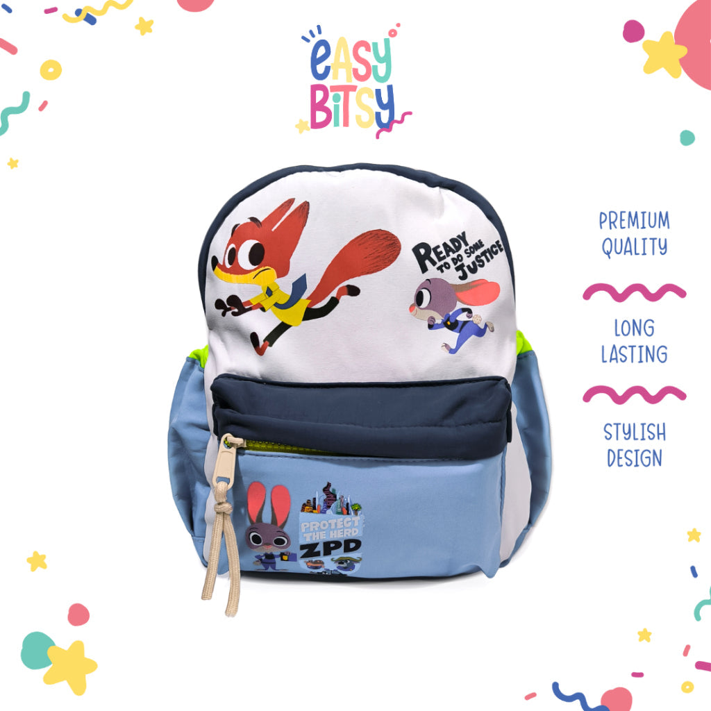 Easybitsy Tas Ransel Backpack PAUD-TK Premium Zootopia - ZR Tidak ada merek