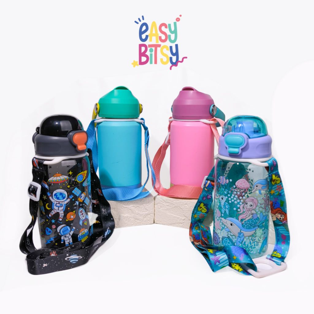 Easybitsy Tali Strap Botol Minum Gantungan Selempang Anak dan Dewasa - Enel Tidak ada merek