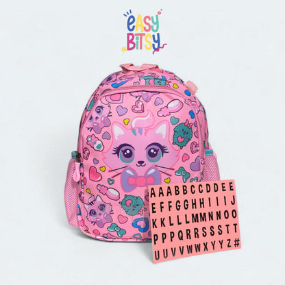Easy Bitsy Tas Ransel Backpack Anak Laki-Laki Perempuan TK-SD Astronot, Transportasi, Dino Cat, Butterfly, Unicorn - Ola Tidak ada merek
