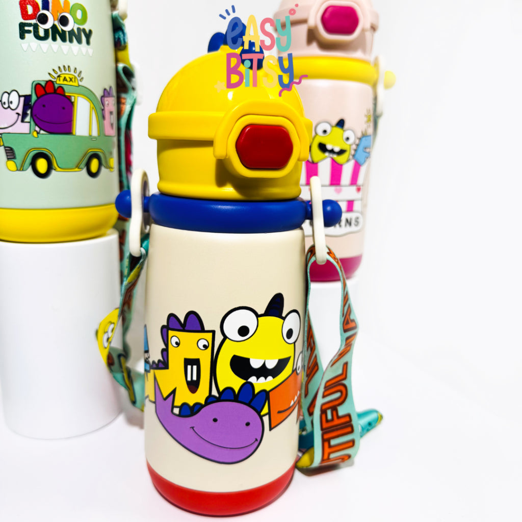 Easy Bitsy Thermos Cup Anak Tyrannosaurus Rex 500ML | Stainless Steel 316 - Rex EASY BITSY