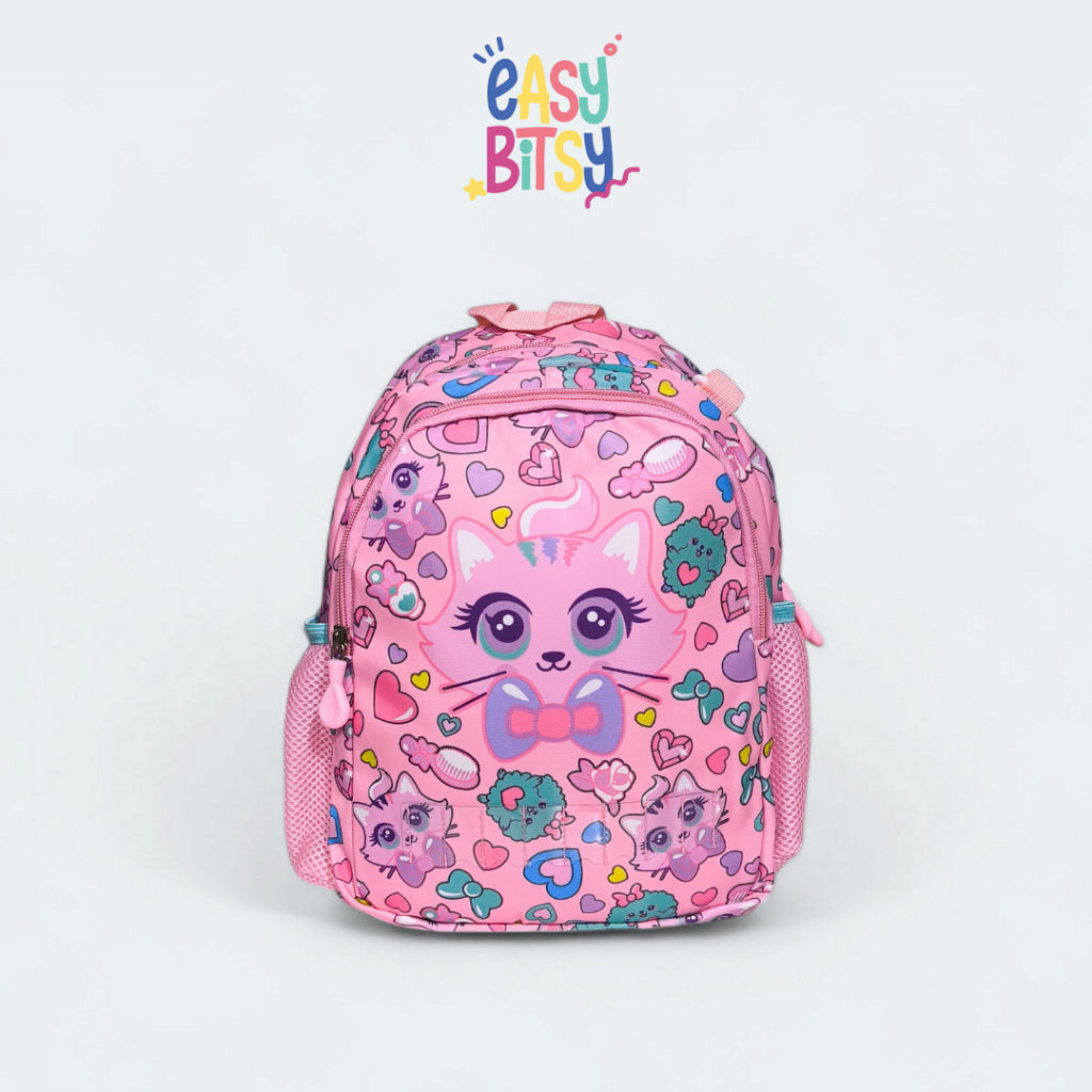 Easy Bitsy Tas Ransel Backpack Anak Laki-Laki Perempuan TK-SD Astronot, Transportasi, Dino Cat, Butterfly, Unicorn - Ola Tidak ada merek