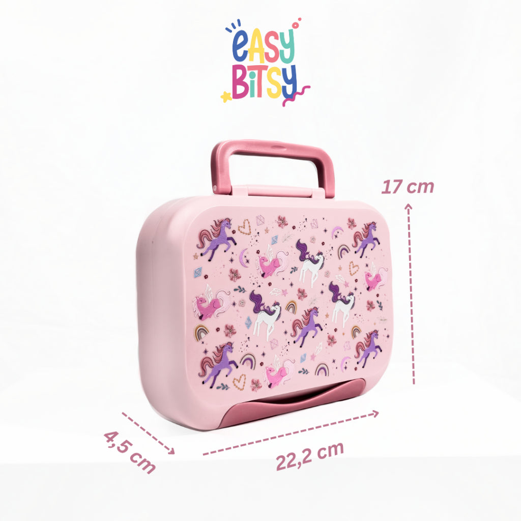 Easybitsy Kotak Bekal Lunch Box Tempat Makan PP Anak Laki-Laki Perempuan - Kaido Tidak ada merek