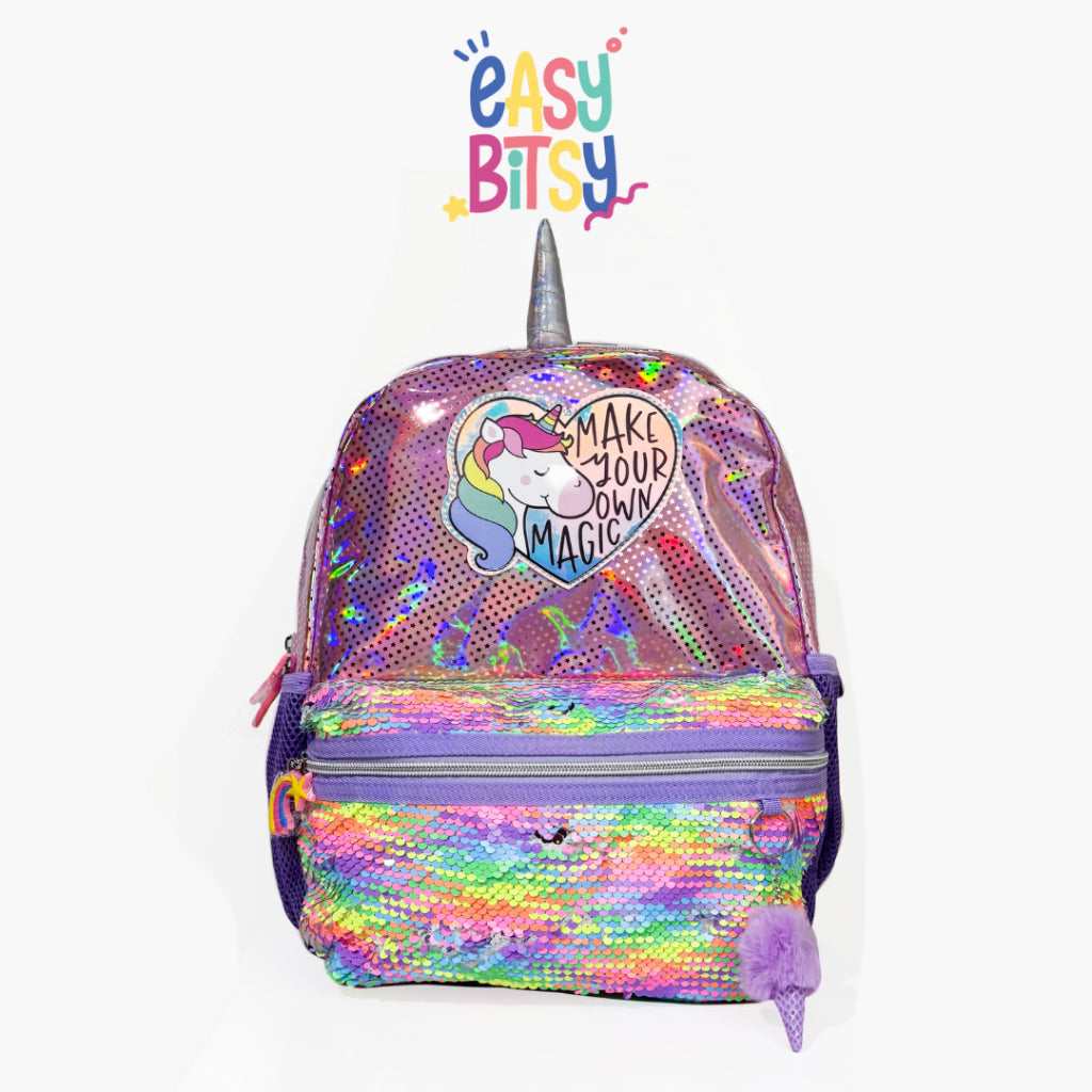 Easy Bitsy Tas Ransel Backpack PAUD-SD Anak Perempuan Unicorn – Vista Tidak ada merek