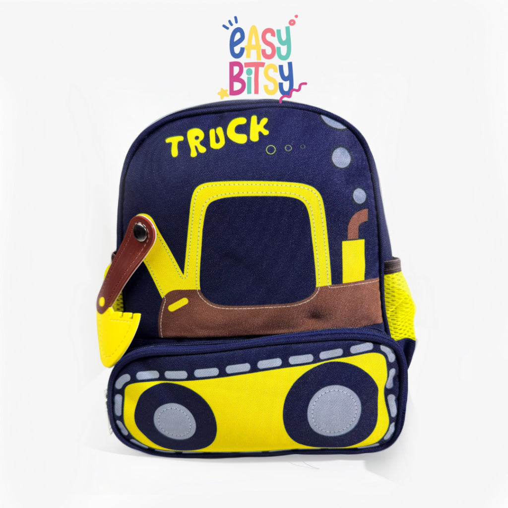 Easy Bitsy - Tas Ransel Anak Laki-laki PAUD TK - Truck Tidak ada merek
