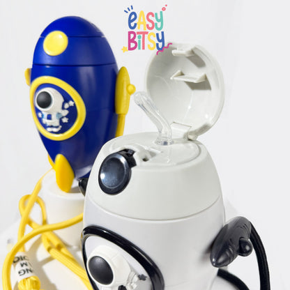 Easybitsy  Botol Minum Water Bottle  500ML Mini Rocket Cup Anak Laki-Laki - Sabo Tidak ada merek
