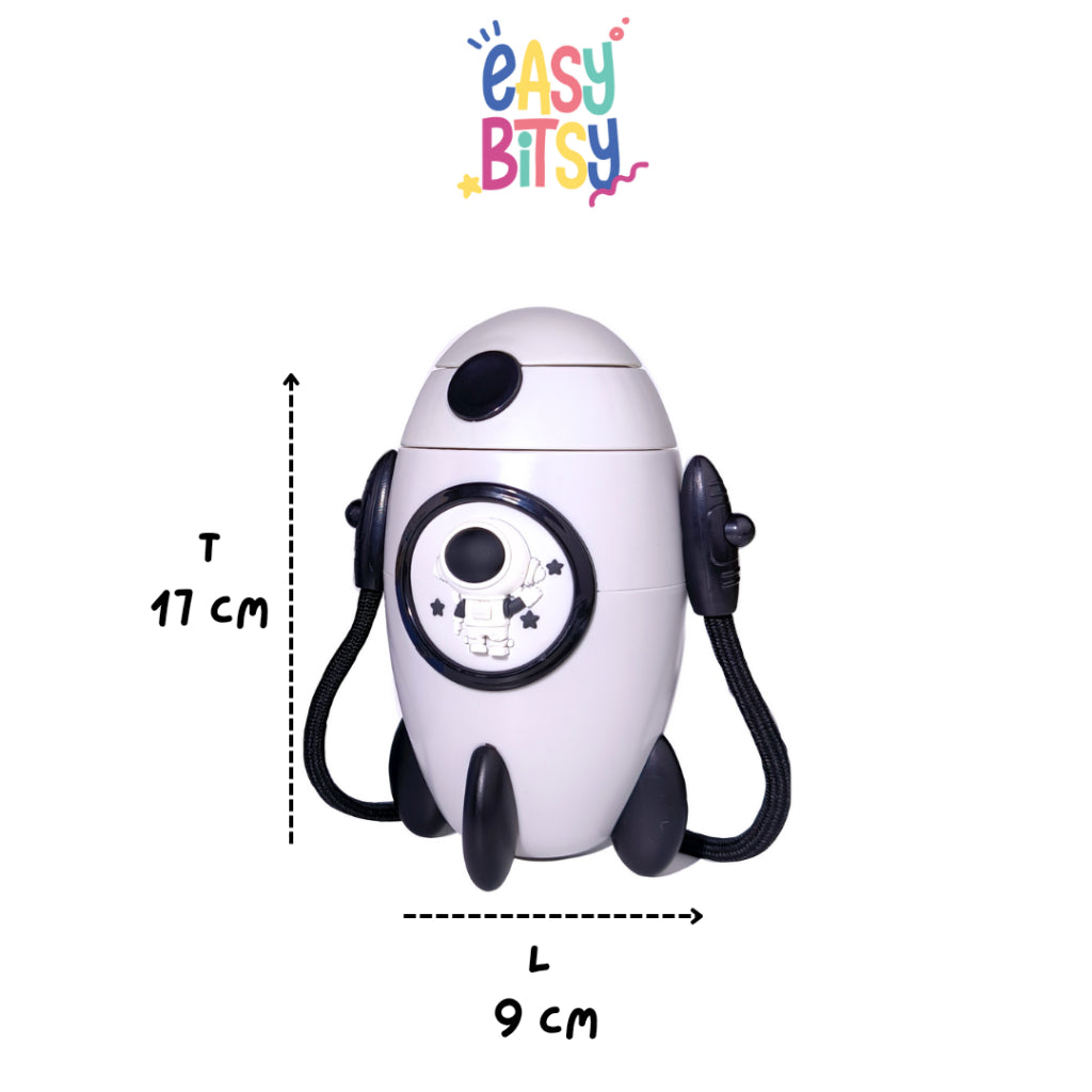 Easybitsy  Botol Minum Water Bottle  500ML Mini Rocket Cup Anak Laki-Laki - Sabo Tidak ada merek
