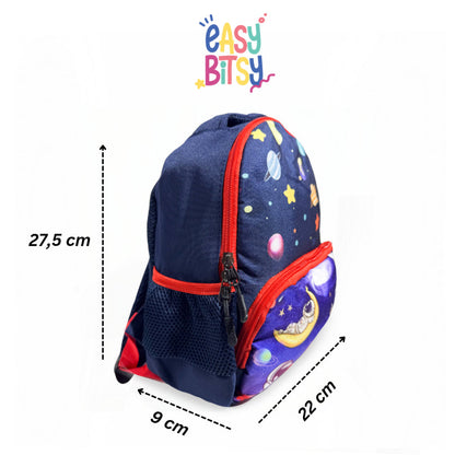 Easy Bitsy Tas Ransel Backpack PAUD-TK Anak Laki-Laki Dino, Astronot - Bibu Tidak ada merek