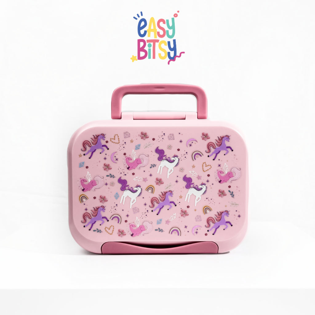 Easybitsy Kotak Bekal Lunch Box Tempat Makan PP Anak Laki-Laki Perempuan - Kaido Tidak ada merek