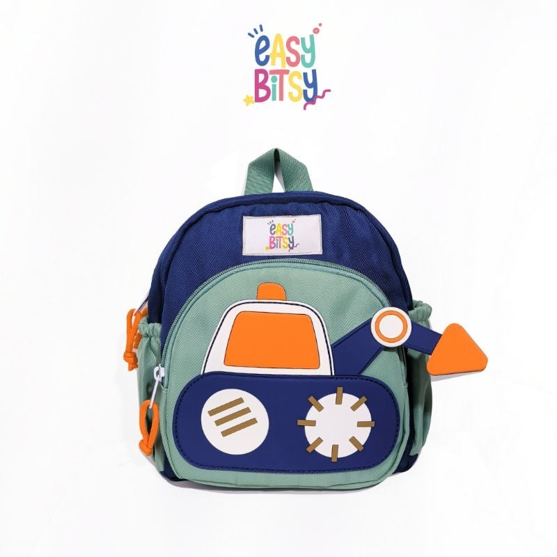 Easy Bitsy - Tas Ransel Anak Laki-laki PAUD TK - Truck Tidak ada merek