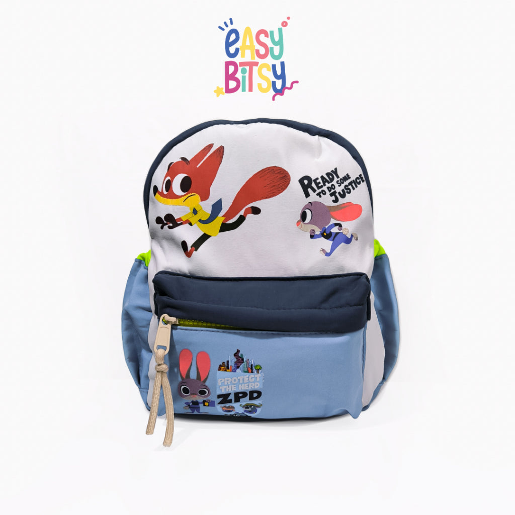 Easybitsy Tas Ransel Backpack PAUD-TK Premium Zootopia - ZR Tidak ada merek