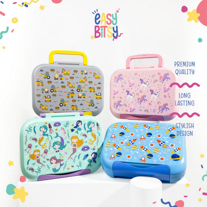 Easybitsy Kotak Bekal Lunch Box Tempat Makan PP Anak Laki-Laki Perempuan - Kaido Tidak ada merek