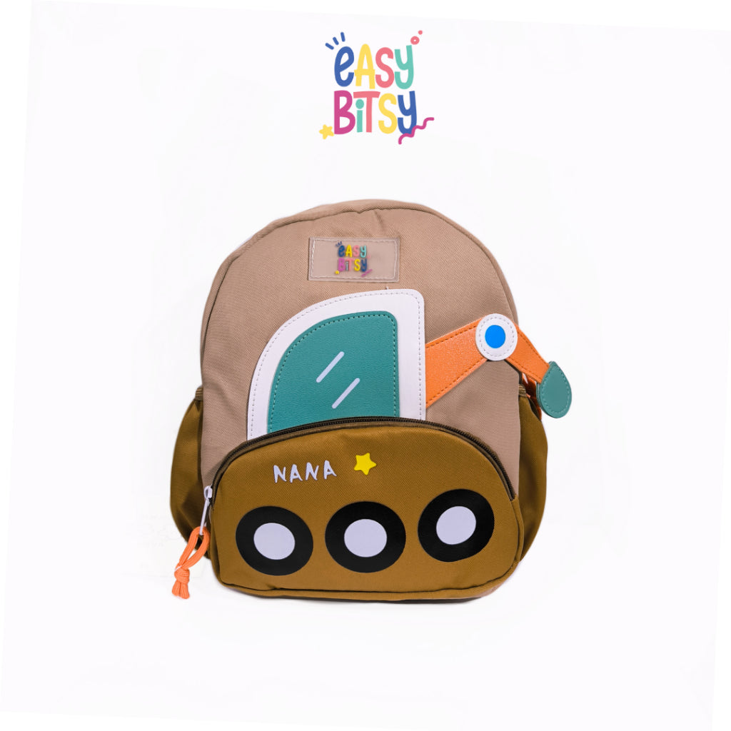Easy Bitsy - Tas Ransel Anak Laki-laki PAUD TK - Truck Tidak ada merek