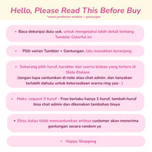 Easy Bitsy - Lego Tumbler Straw Colorful Tahan Panas dan Dingin 350-530ML/12-18OZ - Stainless Steel Bottle with Flip Lid Nobrand