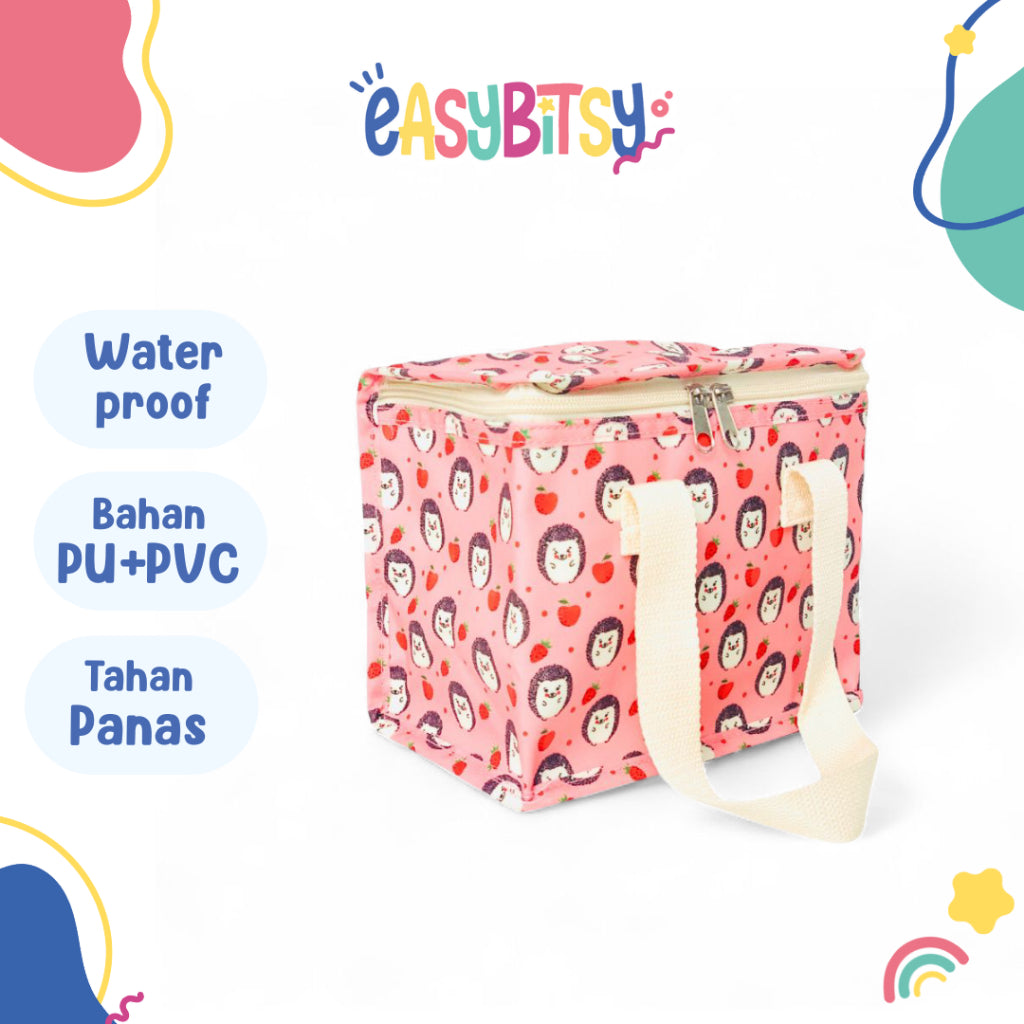 Easybitsy Tempat Bekal Lunch Bag Waterproof Laki-Laki Perempuan TK-SMA Tidak ada merek