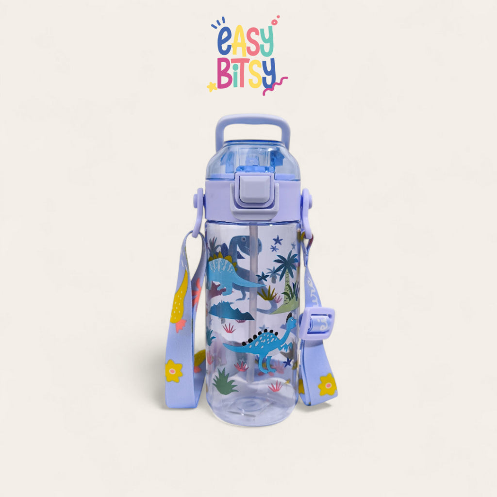 Easy Bitsy - Botol Minum Anak Laki-laki Perempuan Water Bottle 450ML - 680ML PAUD SD - George Tidak ada merek