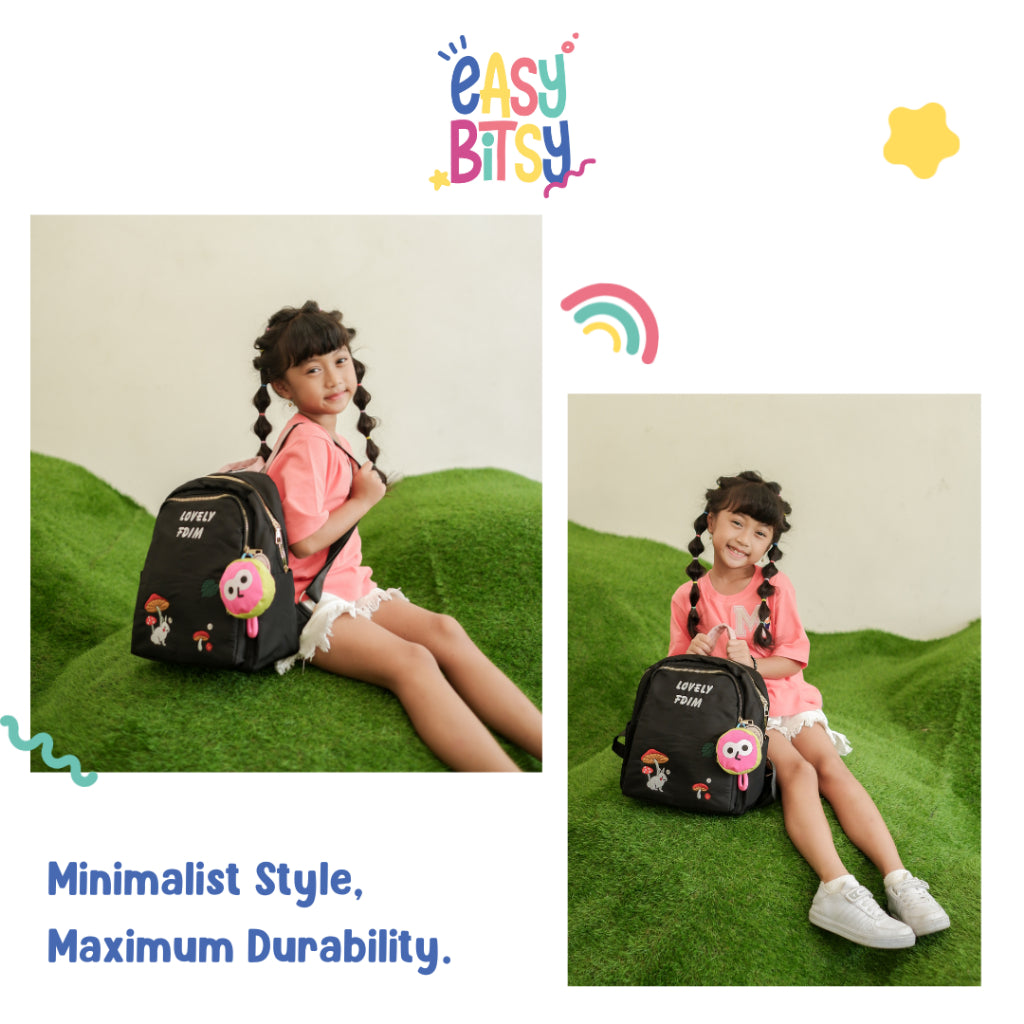Easybitsy Tas Ransel Wanita Backpack 2 Resleting - FDIM Tidak ada merek
