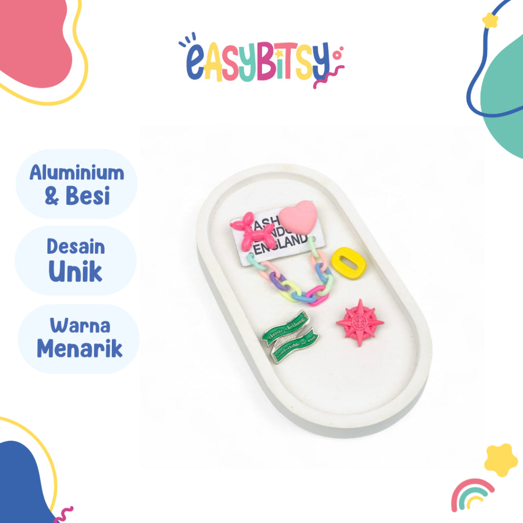 Easy Bitsy - Aksesoris Tas Pin - Facilier Tidak ada merek