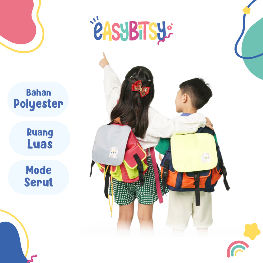 EasyBitsy Tas Ransel Serut Sekolah Anak Laki-laki Perempuan SD Japanese - Nobita Tidak ada merek