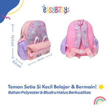 Easy Bitsy - Tas Ransel Anak Laki-laki Perempuan Backpack Sekolah PAUD TK - Flappie Tidak ada merek
