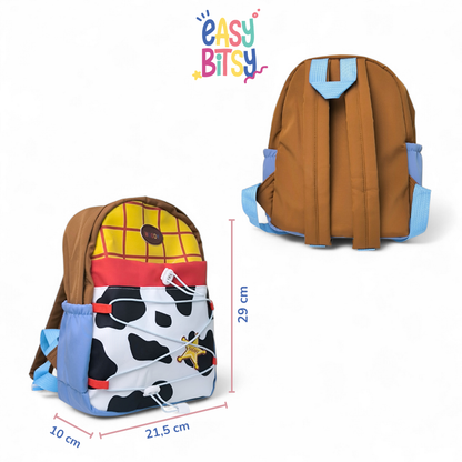 Easy Bitsy - Tas Ransel Toy Story Anak Laki-Laki Perempuan Backpack Sekolah PAUD - Disney Pixar Nobrand
